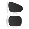 SEAMETAL Car Windshield Sunshade Car Side Window Insulation Adsorption Curtain Sun Protection
