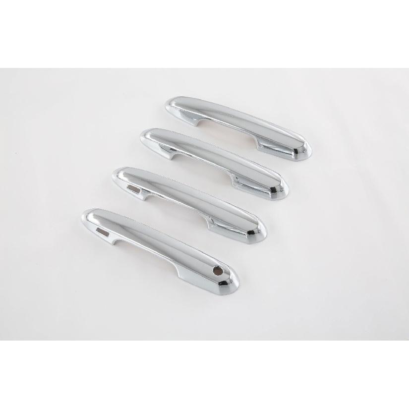 For Toyota Highlander 2020-2023 Silver OutSide Door Handle Chrome Cover Trim ABS