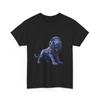 Geometric Purple Lion T Shirt Cool Animal Cotton Vintage Washed Breathable Designer Clothes Comfortable Stylish Streetwear