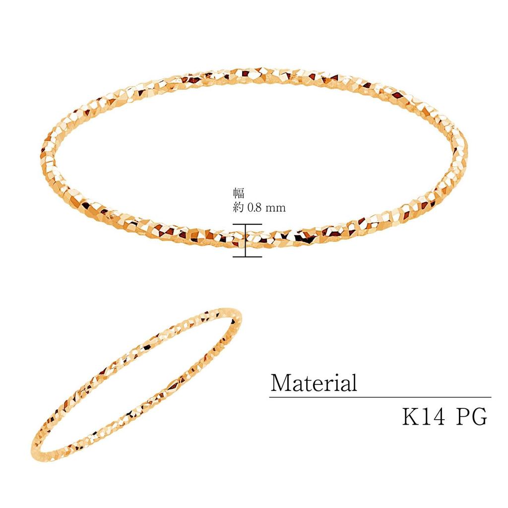 Sears Pinky 14K Pink Size Ring, Gold, 3, vr216-p-03