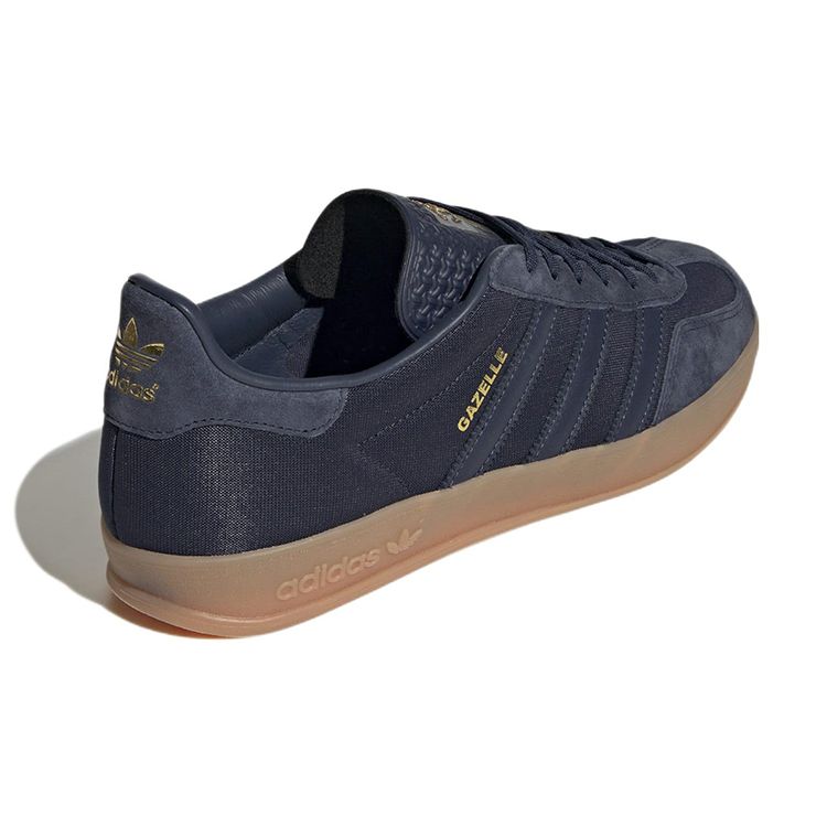 adidas Кроссовки унисекс Gazelle Indoor Collegiate Navy Gum синие H06271