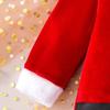 Hooded Design Infant Rompers Set with Socks Set Hooded Rompers Costume  Christmas Party