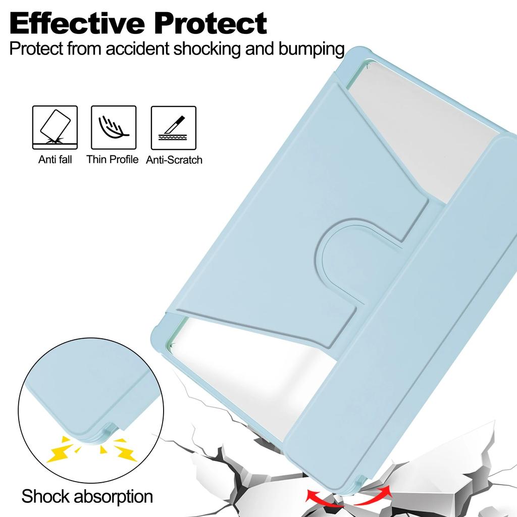 Кожаный чехол с клавиатурой Bluetooth для Samsung Galaxy Tab S9 FE Plus X616 X610 12,4 Tab S9FE 11 дюймов, вращающийся чехол для планшета, силиконовый защитный чехол
