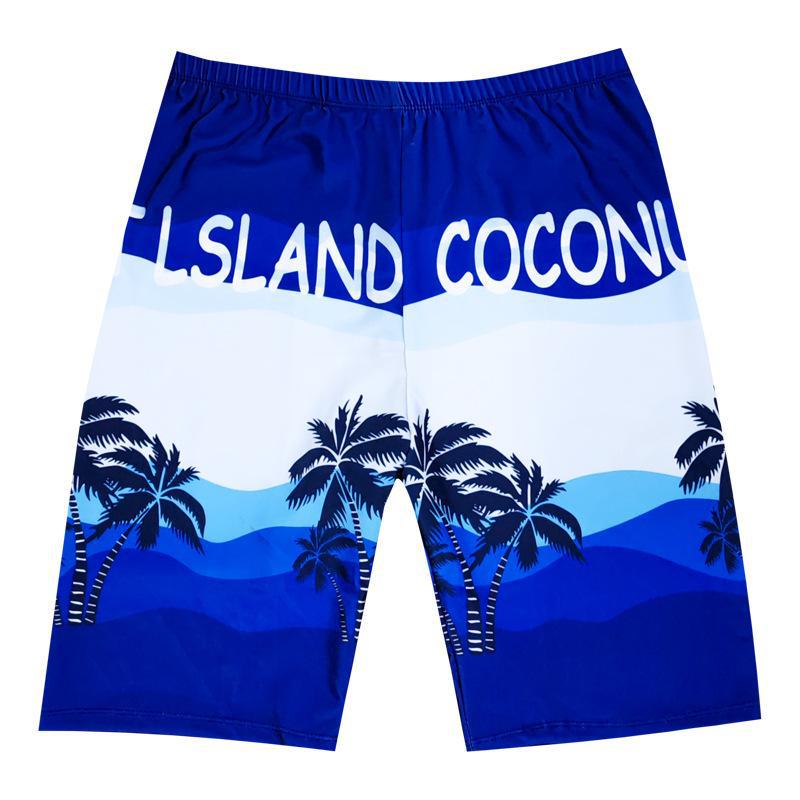 Мужские плавки средней длины, профессиональные пляжные длинные боксеры, купальники для мальчиков больших размеров для горячих источников