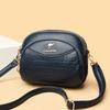Многослойные женские сумки - Универсальные и модные Сумка через плечо Crossbody Маленькая круглая сумка для мамы
