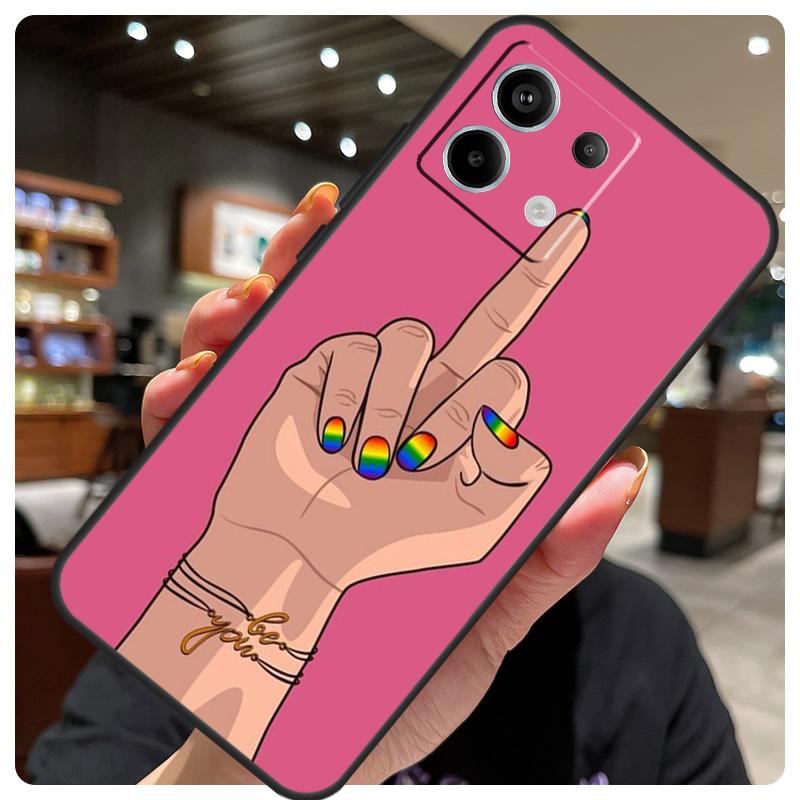 Чехол с радужным флагом ЛГБТ для Xiaomi Redmi Note 11 10 12 13 14 15 Pro Plus Чехол для Redmi 15 15C 10C 12C 13C 14C