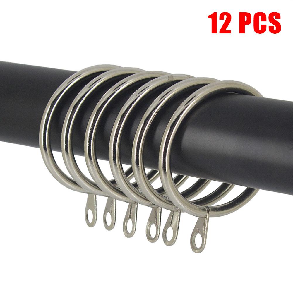 Металлические кольца для штор Крючки для подвешивания утяжеленных штор Держатели для штор Универсальные железные кольца для штор Аксессуары для штор