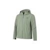 Reflective Logo Hooded Casual Zip Jacket Men Jacket Military-Green 2011D070-020