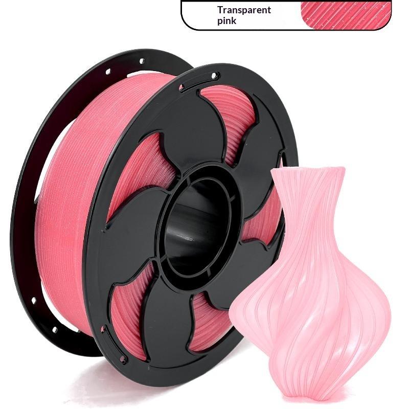 1 кг PLA-филамент Silk Rainbow 1,75 мм, блестящий, разноцветный, для 3D-принтера, с быстрым изменением цвета, +/-0,03 мм, катушка 1 кг