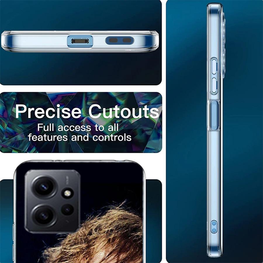 Чехол для телефона с изображением Эда Ширана для Redmi 12 13C 12C 15C 9 10 10C Note 13 Pro Plus 14 15 Pro 9T 9C 9A ТПУ Мягкий чехол Прозрачный чехол для телефона