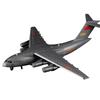 1:144 China Y-20 Transport Aircraft Model Alloy Diecast Airplane Miniature with Movable Tail Fin Hobby Model for Kids
