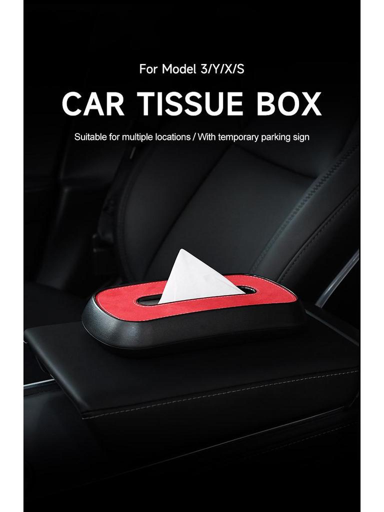Tesla Model 3/Y/X/S Car Tissue Box - Car Interior Accessory