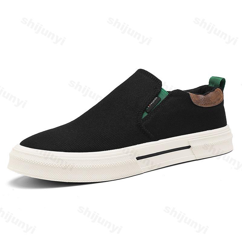 Fashion 2025 Summer New Mesh Breathable Fashion Trend Casual Canvas Single Shoes for Men Comfortable Versatile Low Top Slip On Sneakers