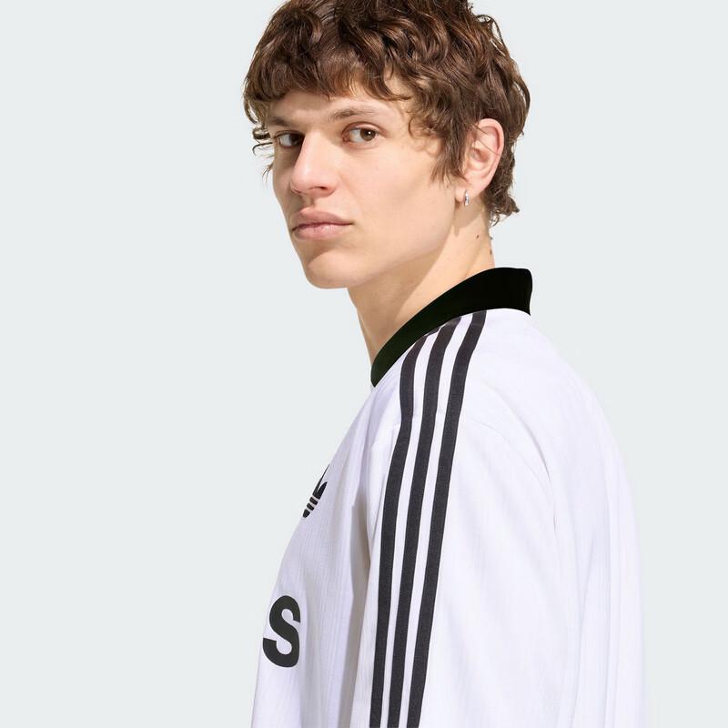 adidas Мужская футболка Originals с воротником для вратаря, с коротким рукавом