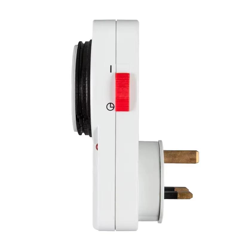 24 Hour Cyclic Timer Switch Universal Timing Socket Mechanical Timer EU/US/UK Plug-in Mechanical Timer for Lights and Appliances3