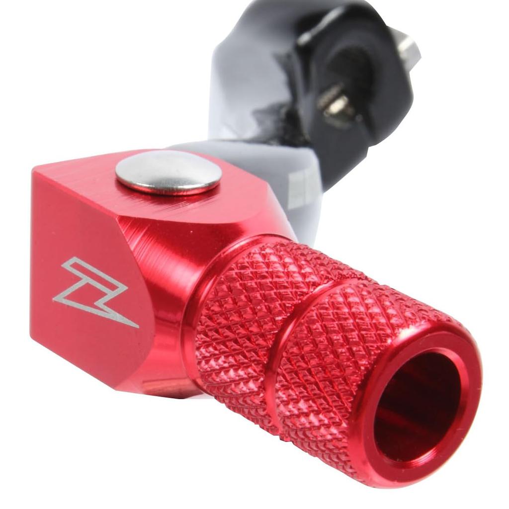 ZETA RACING Forged Shift for XR250R Lever, Red, (ME06/ME08), XLR250R, KLX125, D-TRACKER125, Etc. (F6850)
