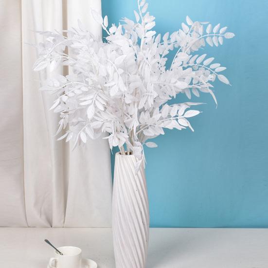 Искусственная ветка, не выцветающая имитация листьев саранчи, ветка, инженерный ландшафтный декор