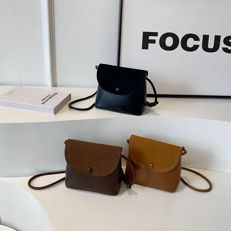 Женские сумки через плечо из ПУ, новые портативные сумки с нитками для шитья, маленькие квадратные сумки