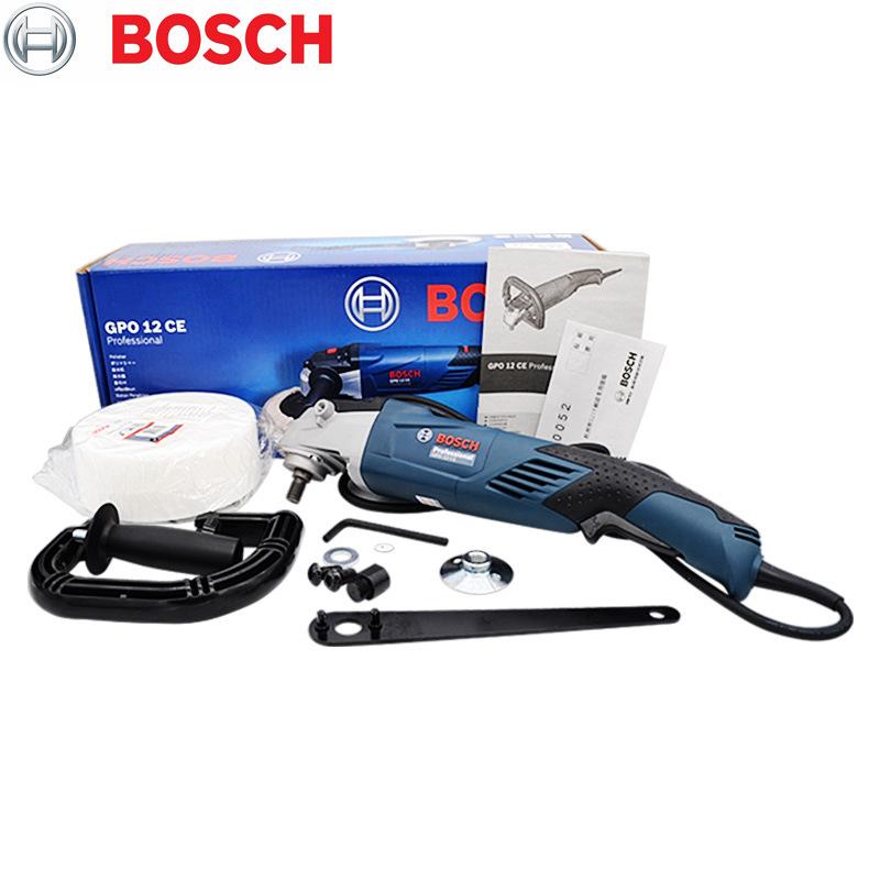 Bosch GPO 12 CE Профессиональный электрический полировщик 1250 Вт Полировальный станок для автомобиля M14/M16 750-3000 об/мин 6 передач Регулируемая скорость