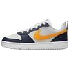Court Borough Low Recraft GS Obsidian University Gold Kids Sneakers Blue Phantom-Grey White HJ3482-071