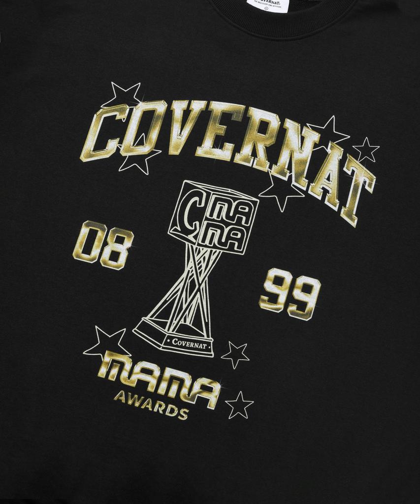 COVERNAT [Covernat X 2024 Mama Awards] Графическая толстовка Черная