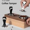 Constant Pressure Coffee Tamper Flat Bottom Coffee Leveler Premium Coffee Powder Press Barista Use