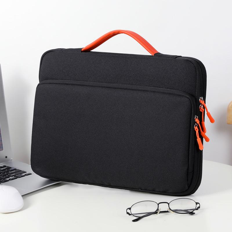 TS JYL laptop bag,Business Laptop Handbag Men Multi-Layer Document Bag Commuter Briefcase