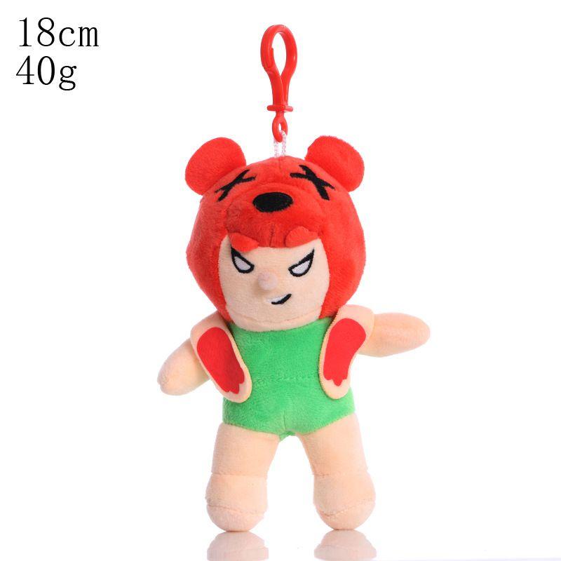 Кактус Звезды Бравл Леон Нита Поко Спайк Плюшевая Игрушка Подвеска Мягкая Кукла Детский Подарок