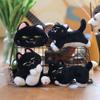 Cute Cute Kitten Pendant Plush Toy Doll Kitten Schoolbag Hanging Decoration Keychain Doll Doll
