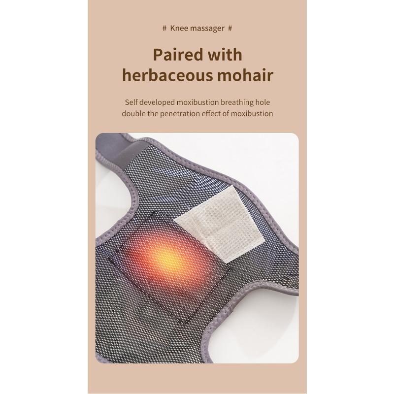 Новые согревающие массажные наколенники для суставов, согревающие компрессы, согревающие массажные накладки на плечи, колени, локти, беспроводной массаж, портативное согревающее устройство