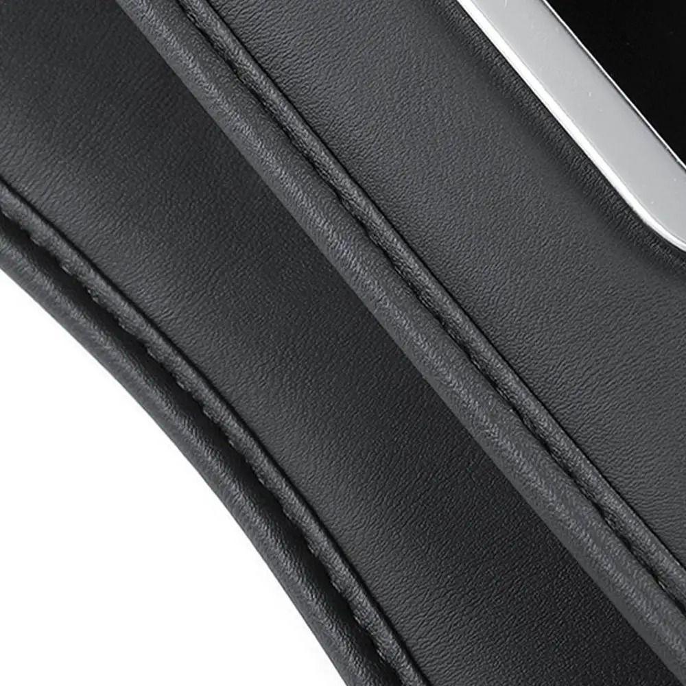 Липкий дизайн Автомобильный органайзер для салфеток на спинку сиденья Большая вместимость Кожаный органайзер для салфеток в автомобиль Путешествия