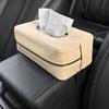 Держатель для салфеток в машину Держатель для салфеток Кожа ПУ Диспенсер для салфеток Подставка для салфеток Диспенсер для салфеток Держатель Автосиденья