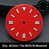 28.5MM Dial Size Watch Dial Face Colorful Dial Plate Watch Movement Dial for NH35 8215 2836 Watch