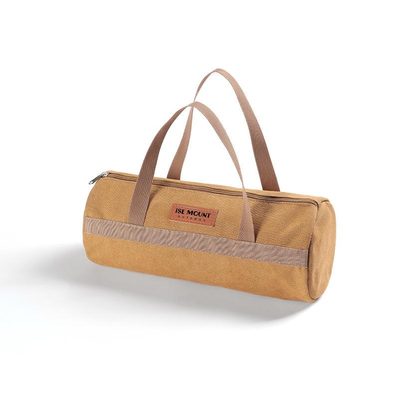 Сумка для инструментов, сумка для хранения принадлежностей для кемпинга, сумка для хранения ветровой веревки для палатки, портативная сумка для кемпинга с гвоздями, круглая сумка