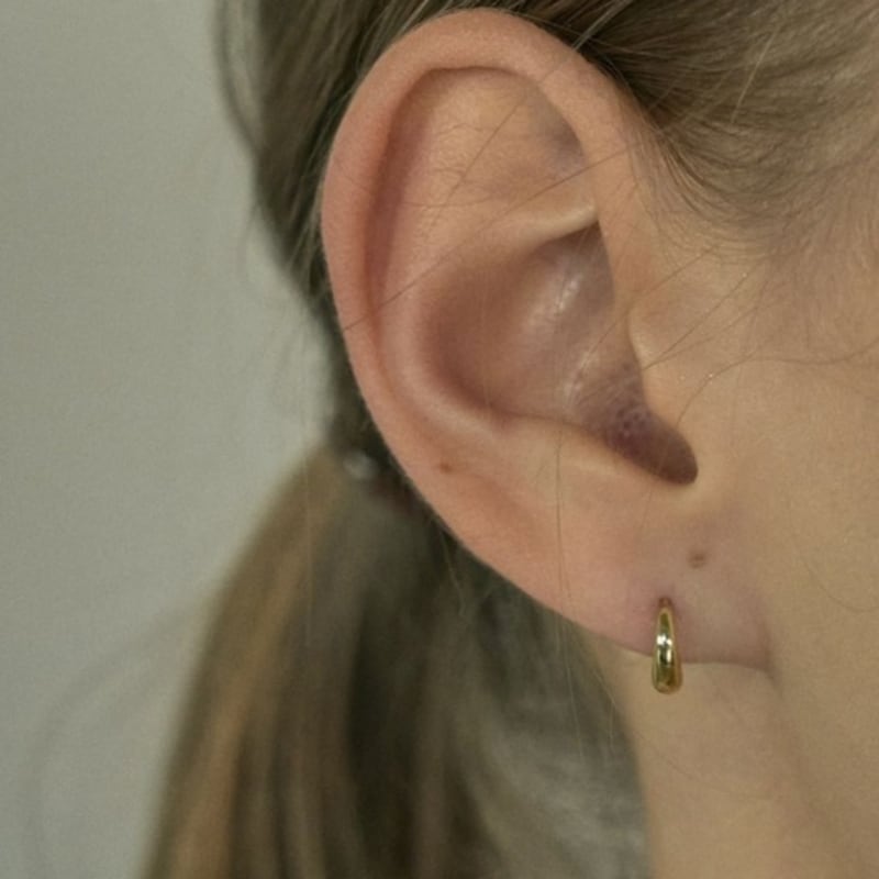 aora BASIC WATER DROP EARRING #0004