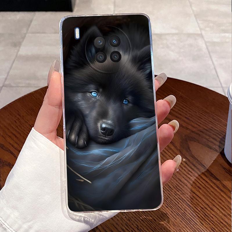 Чехол для Huawei Nova 8i Милый Роскошный Забавный Прозрачный Мягкий ТПУ Силиконовый Чехол для Huawei Honor 50 Honor50 Lite Nova8i 4G NTN-L22 Чехлы