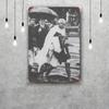 mahatma gandhi translator Metal Signs wall decor Vintage Tin Signs Captain Metal Poster Decor for Bar Pub Club Wall Decoration