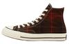 Кеды Chuck Taylor All Star 70 Hi Черно-оранжевая клетка