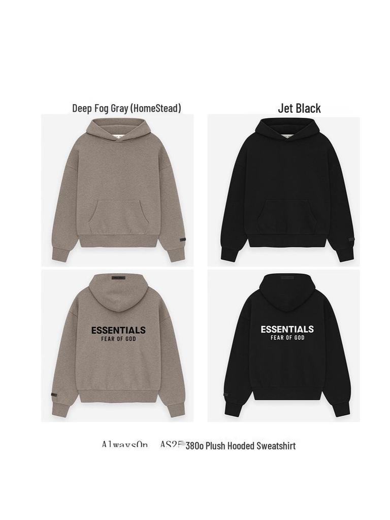AS25 Hooded Sweatshirt AlwaysOn Essentials Trendy Brand Hoodie US Version