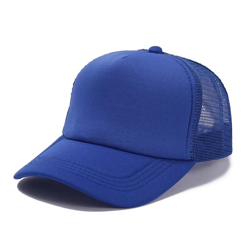 Snapback Adjustable Cap Baseball Mesh Plain Casual Neutral Gender Women Men For Hats Hip Hop Urban Street Style Trucker Streetwear Dad Hat