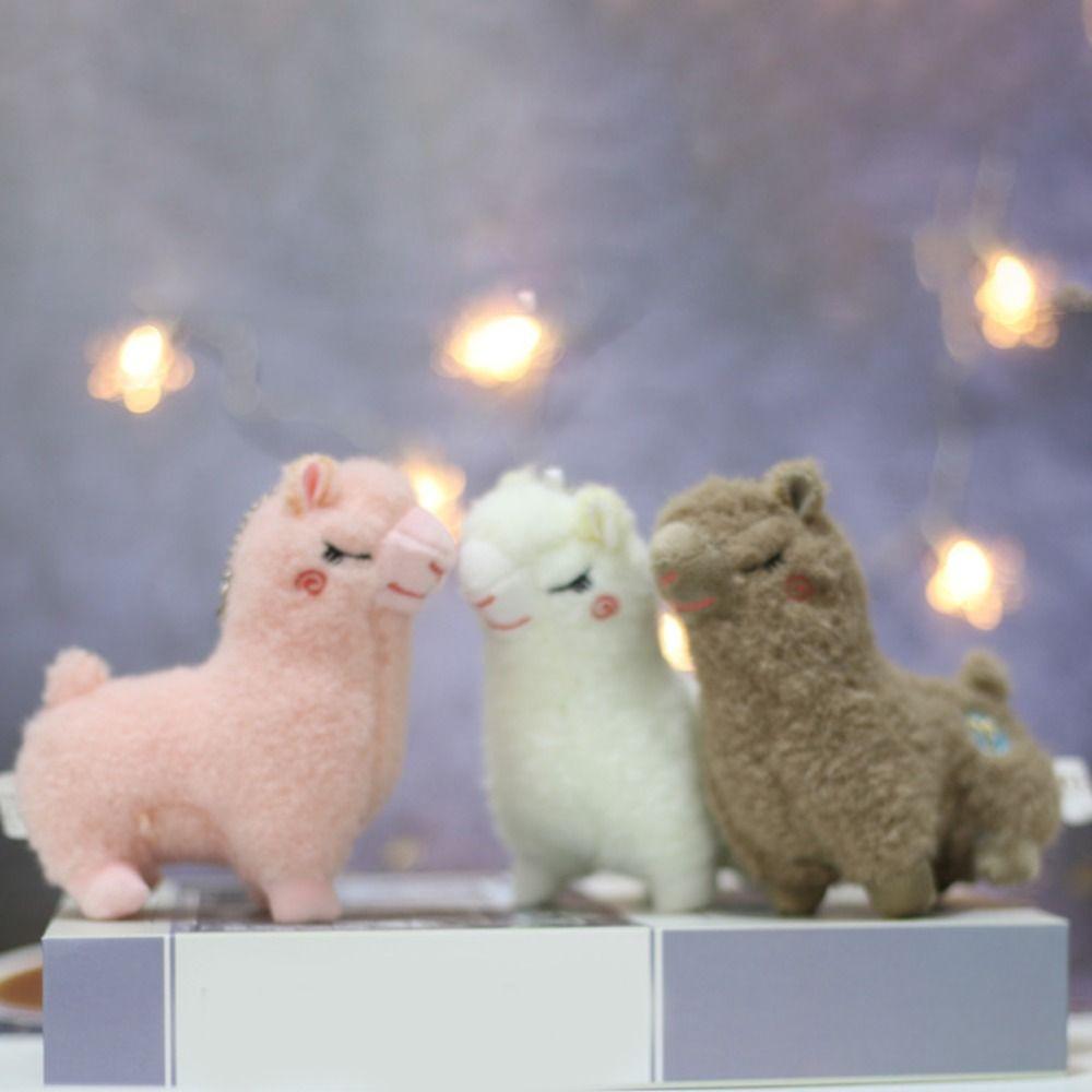 Подвески альпака мягкие куклы милые автомобильные брелоки модные овечки кулон рюкзак декор