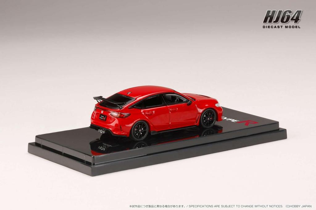 Hobby Japan HJ64 Honda CIVIC Type R Frame Red Finished Product HJ643063R 1/64 (FL5)
