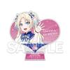KADOKAWA Love Hasunozora Academy School Idol Club Glitter Acrylic Stand 365 Days Ruri Osawa W13 X H12cm or Less Acrylic Live! Girls' Heart-Shaped Ver.