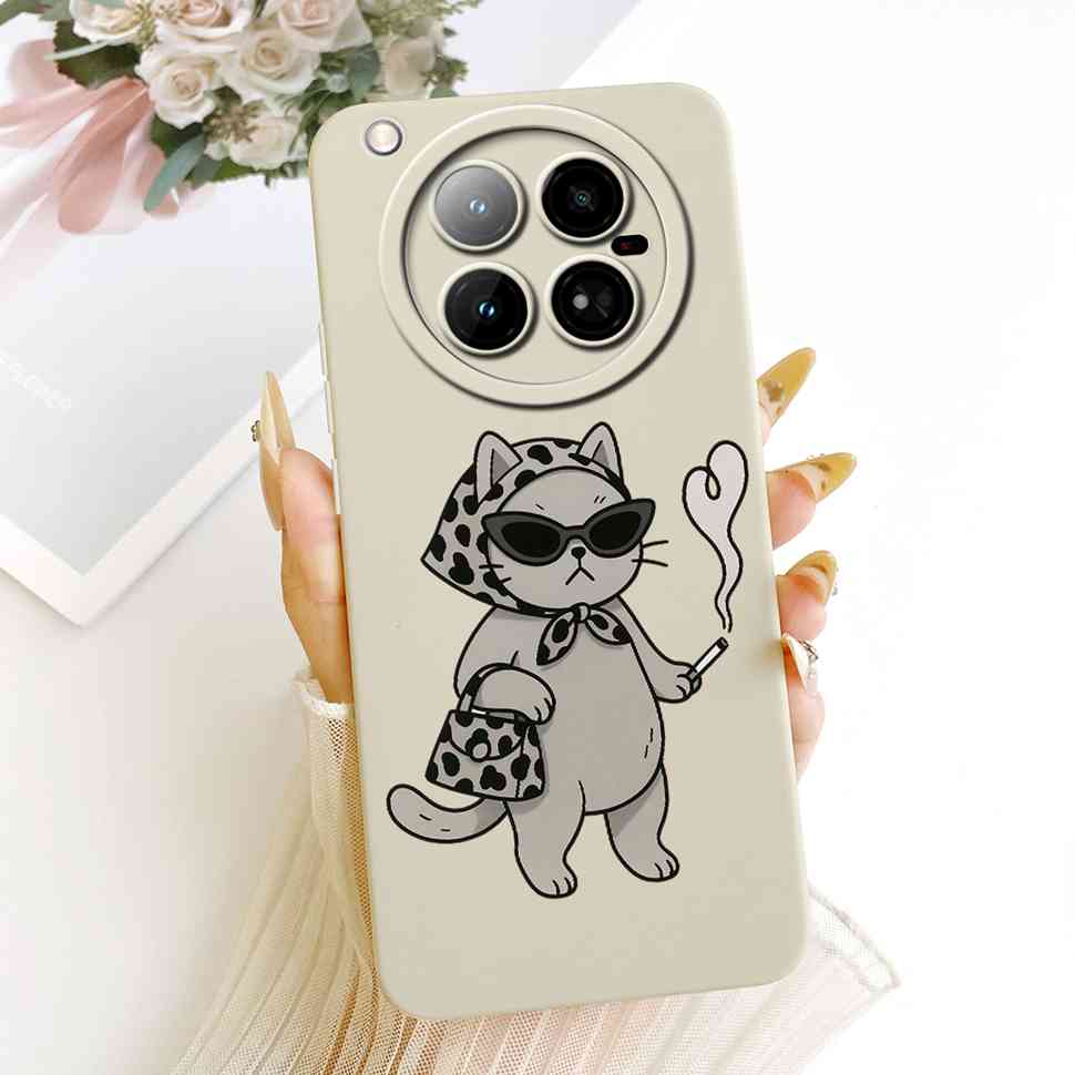 For Infinix Zero 40 4G X6860 Case Luxury Bow Painting Soft Silicone Back Cover For Infinix Zero40 ZERO 40 4G Phone Cases Bumper