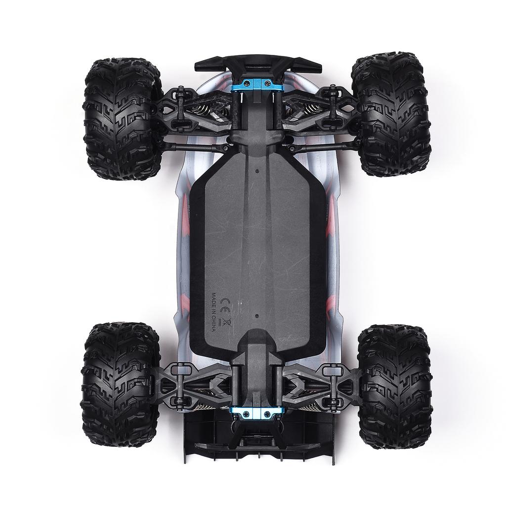 Внедорожный грузовик, радиоуправляемая машина, высокая скорость, 38 км/ч, 1/16, 2,4 ГГц, гоночный автомобиль, 4WD, RTR, игрушка для детей, мальчиков, 2 аккумулятора