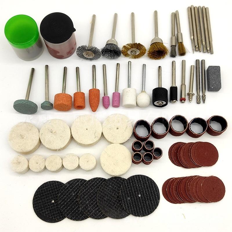 100pcs Rotary Tool Accessories For Electric Grinder Rotary Power Tool Grinding Polishing Kit