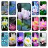 Funda ЦВЕТЫ ЛОТОСА чехол для телефона для vivo Y31 Y30 Y33S Y11S Y12S Y17 Y20 Y20S Y21 Y21S Y1S Y53S Y15 Y19 Y91C V23 5G чехлы