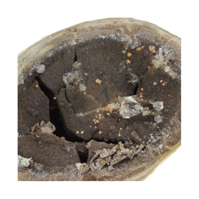 Pierres et Minéraux. Septaria, Quartz Diamant. 1360.1 ct. Ribiers, Hautes-Alpes, France. Rare.