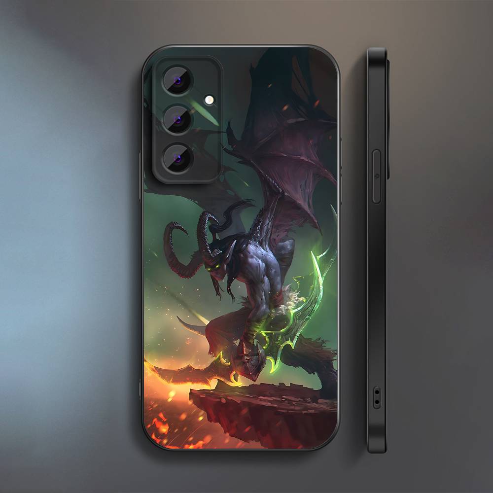 W-World of W-Warcraft Phone Case For Samsung S26,S24,S22,S25,S23,S30,S21,Ultra,Plus,5G ,Fe,Lite Shockproof Cover