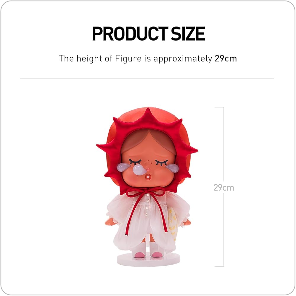 Pop Mart Mega Crybaby The Sleepy Sunny 400% Коллекционная фигурка Игрушка Модель Подарок